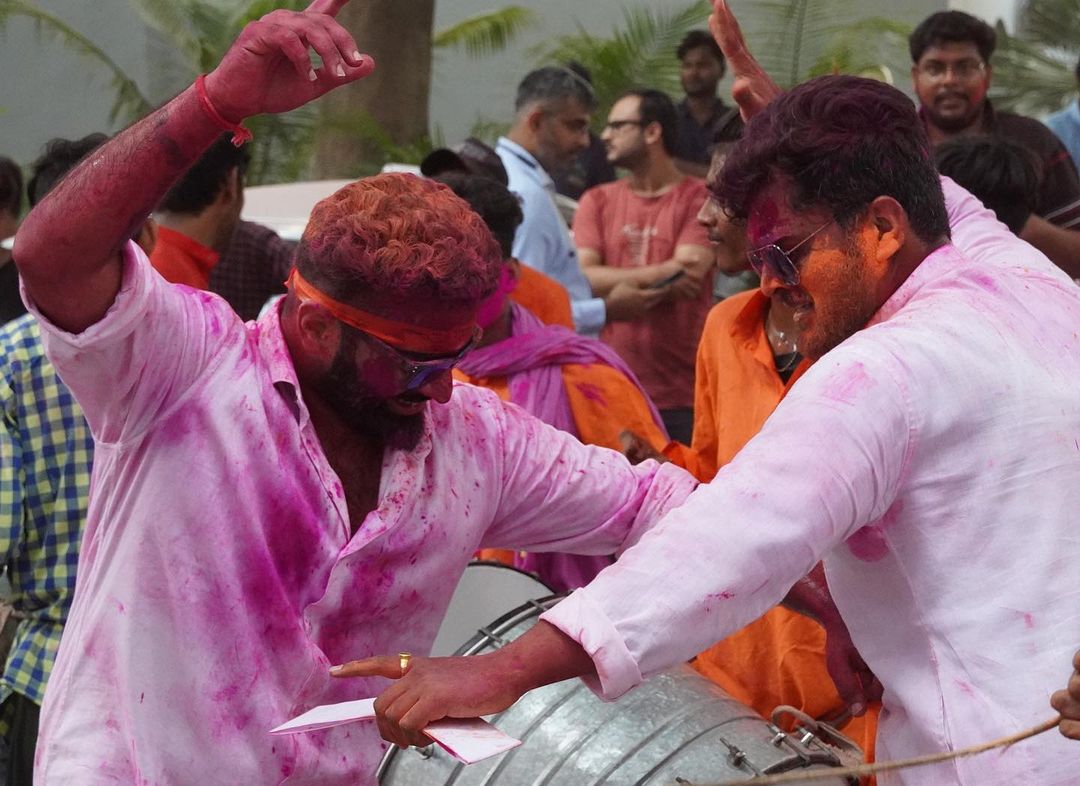 The Campus came alive during Ganesh Visarjan 1