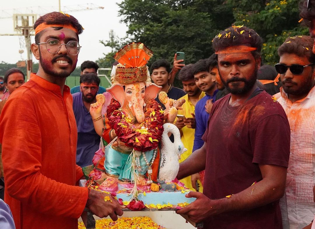 The Campus came alive during Ganesh Visarjan 3