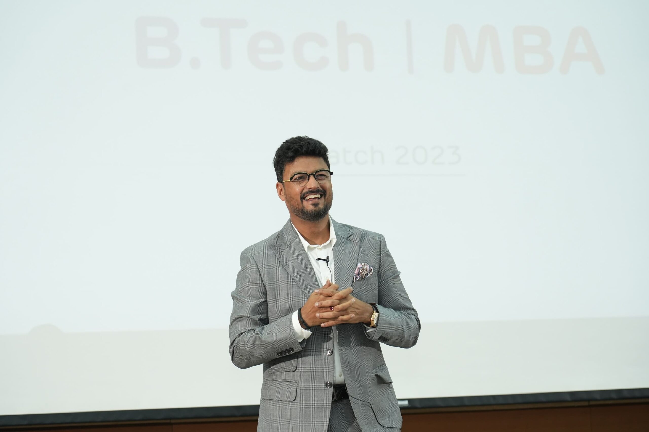 Adani University kicks off the induction program for the 2023 B.Tech and MBA batches