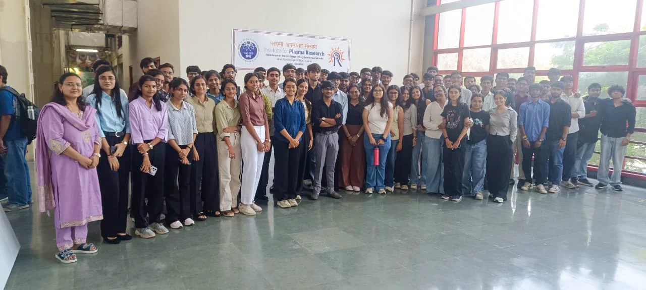 Industry Visit to Institute for Plasma Research (IPR), Gandhinagar