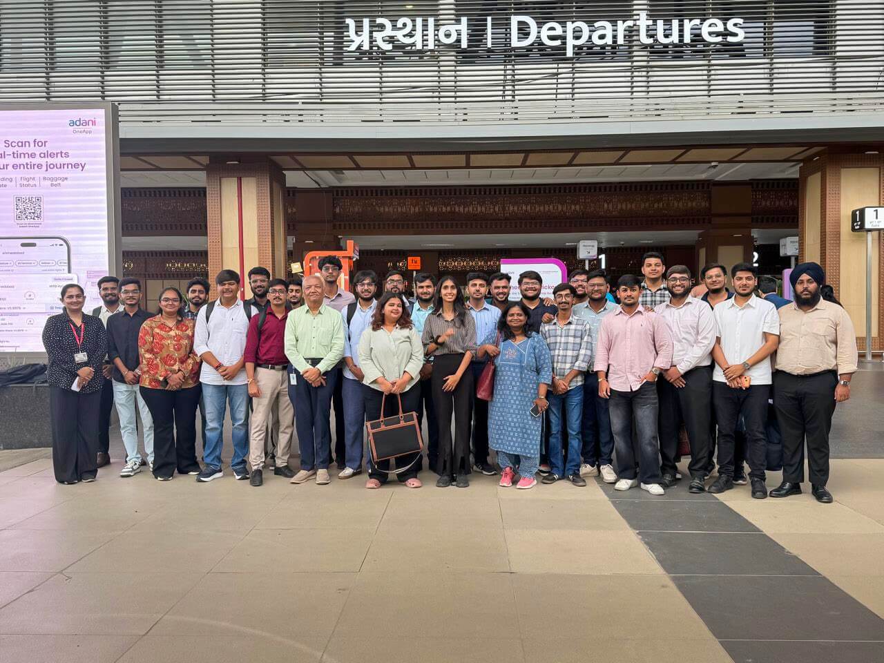 Experiential Learning: MBA IM Students Explore Ahmedabad Airport Operations