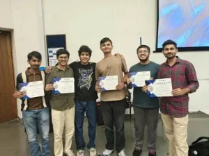 Adani University First-Year Students Dominate at IIT Gandhinagar Techfest-2