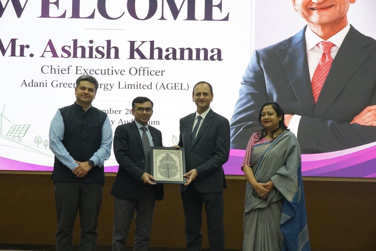 Future Leaders Inspired by Adani Green Energy CEO at Adani University